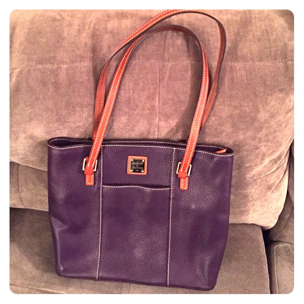 Dooney & Bourke Small Lexington Bag- Deep Purple